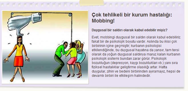 Tüm Yönleriyle Psikolojik Taciz (Mobing) 6