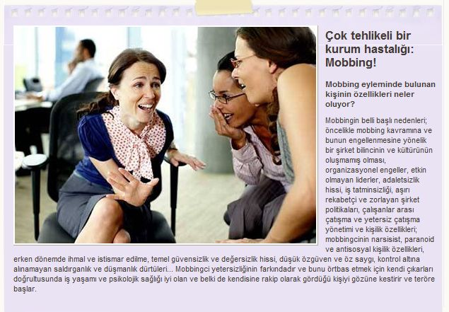 Tüm Yönleriyle Psikolojik Taciz (Mobing) 8