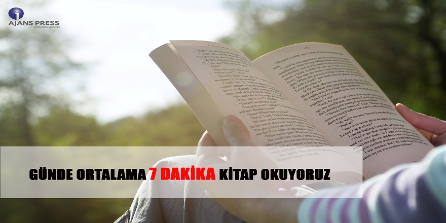 Günde Ortalama 7 Dakika Kitap Okuyoruz