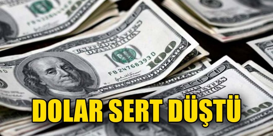 Dolarda Sert Düşüş. Cuma Günkü Seviyenin Altına İndi