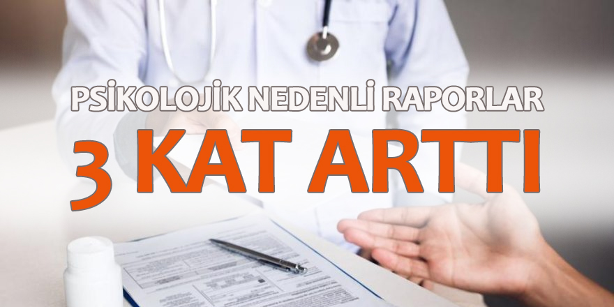 Almanya’da 'psikolojik' Nedenli rapor sayısı 3 kat arttı