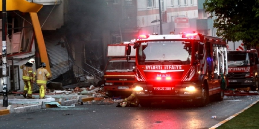 İstanbul'da tekstil atölyesinde patlama