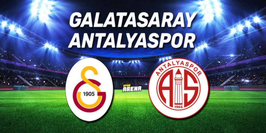 Galatasaray - Antalyaspor Maç Sonucu: 0- 0