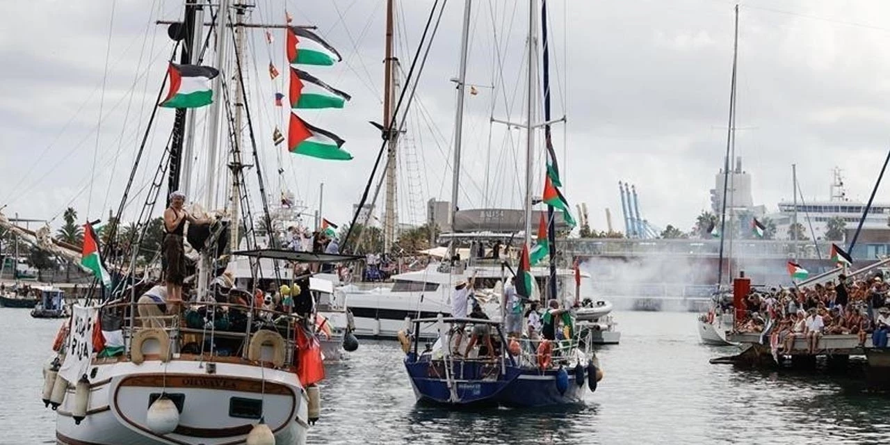 İsrail'den Sumud Filosu'na baskın: