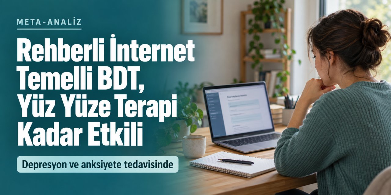 İnternet Temelli BDT Yüz Yüze Terapi Kadar Etkili: Meta-Analiz