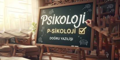 Psikoloji kelimesi nasıl yazılır?
