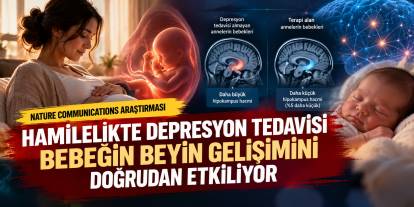 Hamilelikte Depresyon Tedavisi Bebeğin Beynini Koruyor