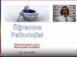 1-Öğrenme Psikolojisine Giriş-Öğrenme Nedir ?